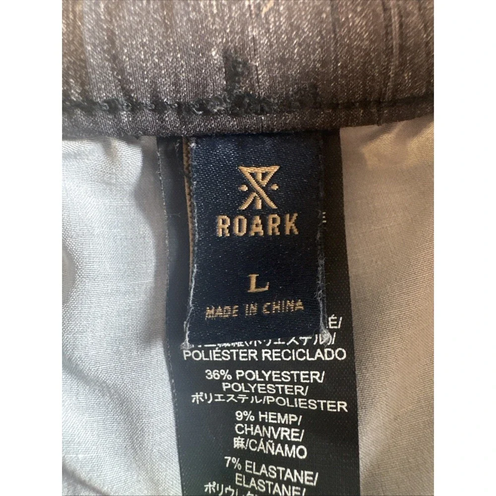 Roark Shorey Black Rainbow And‎ Skull Elastic Waist Trunks Mens L